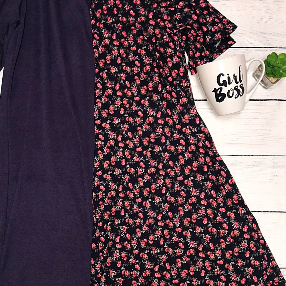 Agnes & Dora NWT Baby Suede Swing tunic